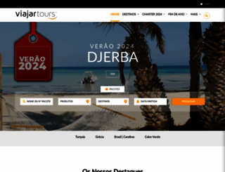 viajartours.pt screenshot