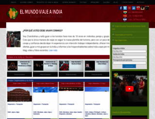 viajeaindiaa.com screenshot