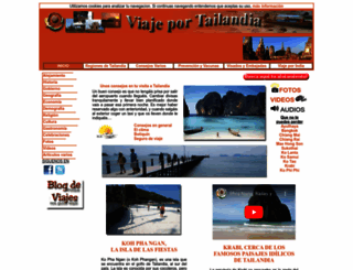 viajeportailandia.com screenshot