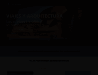 viajesarquitectura.com screenshot