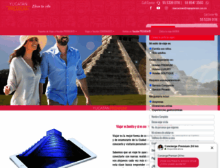 viajesayucatan.com.mx screenshot