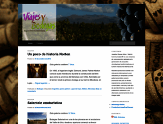 viajesybodegas.wordpress.com screenshot