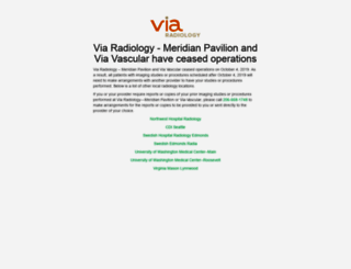 viaradiology.com screenshot