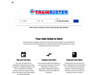 viarail.trainbuster.com screenshot