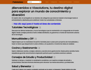 viasolutions.com.ar screenshot