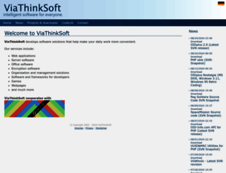 viathinksoft.com screenshot