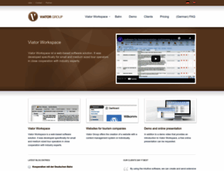 viator-group.de screenshot