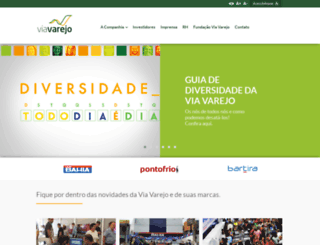viavarejo.com.br screenshot