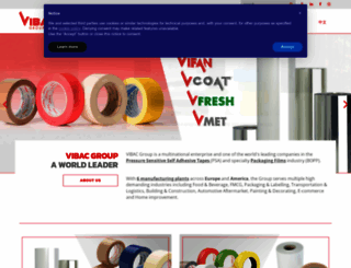 vibac.com screenshot