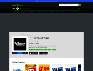 vibe945.radio.net screenshot