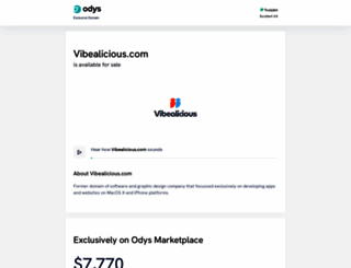 vibealicious.com screenshot