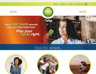vibecreditunion.com screenshot