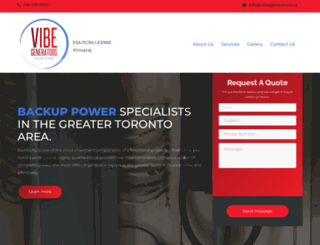 vibeelectrical.ca screenshot