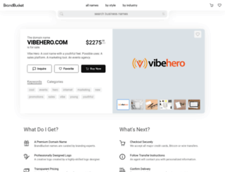 vibehero.com screenshot