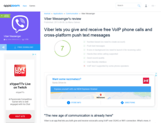 viber.appszoom.com screenshot