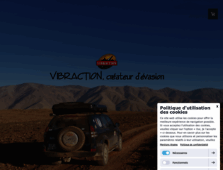 vibraction.org screenshot