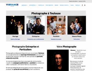 vibrancephoto.fr screenshot