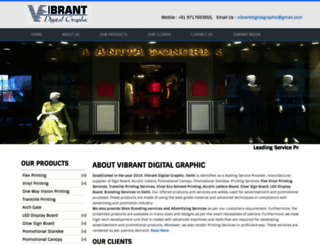 vibrantdigitalgraphic.com screenshot