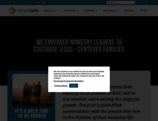vibrantfaith.org screenshot