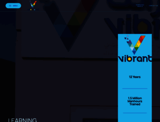 vibrantglobal.org screenshot