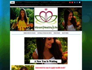 vibranthealthylife.com screenshot