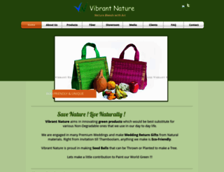 vibrantnature.co.in screenshot