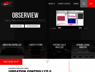 vibrationresearch.com screenshot