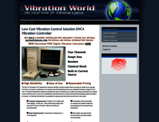 vibrationworld.com screenshot