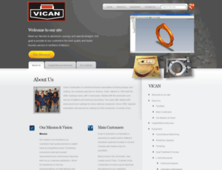 vicancombustion.com.mx screenshot