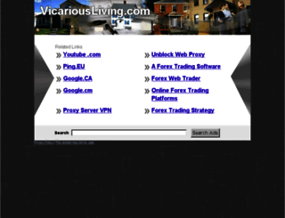 vicariousliving.com screenshot