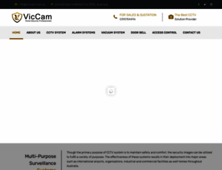 viccam.com.au screenshot