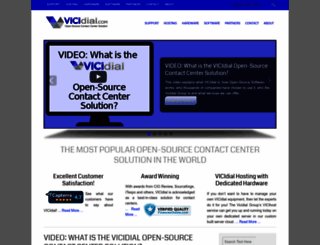 vicidial.com screenshot