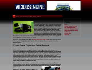 viciousengine.com screenshot