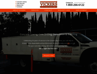 vickersinc.com screenshot