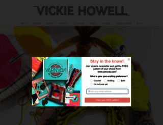 vickiehowell.com screenshot