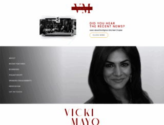 vickimayo.com screenshot