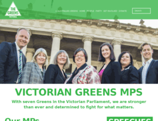 vicmps.greens.org.au screenshot