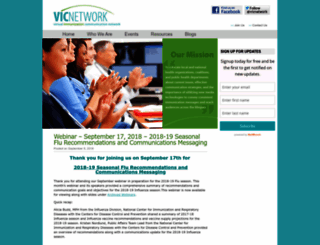 vicnetwork.org screenshot