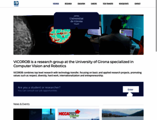 vicorob.udg.edu screenshot