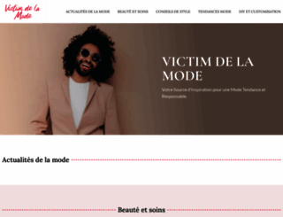 victimdelamode.com screenshot