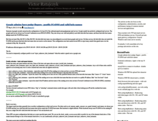 victor-ratajczyk.com screenshot