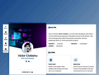 victorciobanu.com screenshot