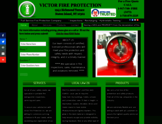 victorfirepro.com screenshot