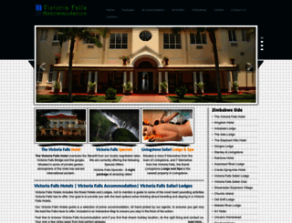 victoria-falls-hotels.net screenshot
