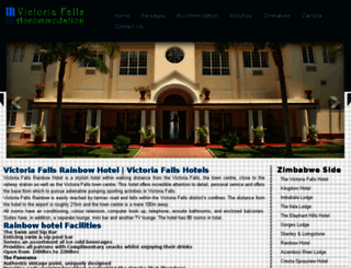 victoria-falls-rainbow-hotel.com screenshot
