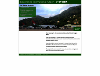 victoria-seychelles.airport-authority.com screenshot