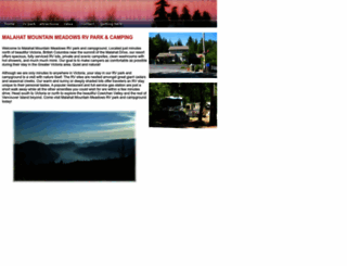 victoriacampgrounds.com screenshot