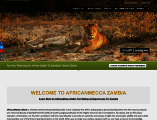 victoriafalls-zambiatravel-safaris.com screenshot