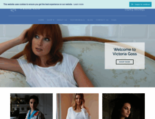victoriagoss.co.uk screenshot
