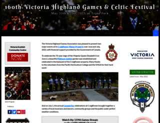 victoriahighlandgames.com screenshot